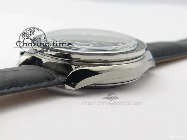 0225 Supportive Speedmaster SS 2013 Pro Racing On Black Leather Strap Manual Winding Chrono Movement 8229